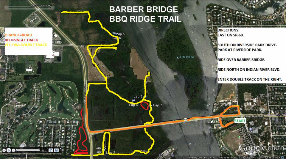 Barber Bridge BBQ Ridge Trail